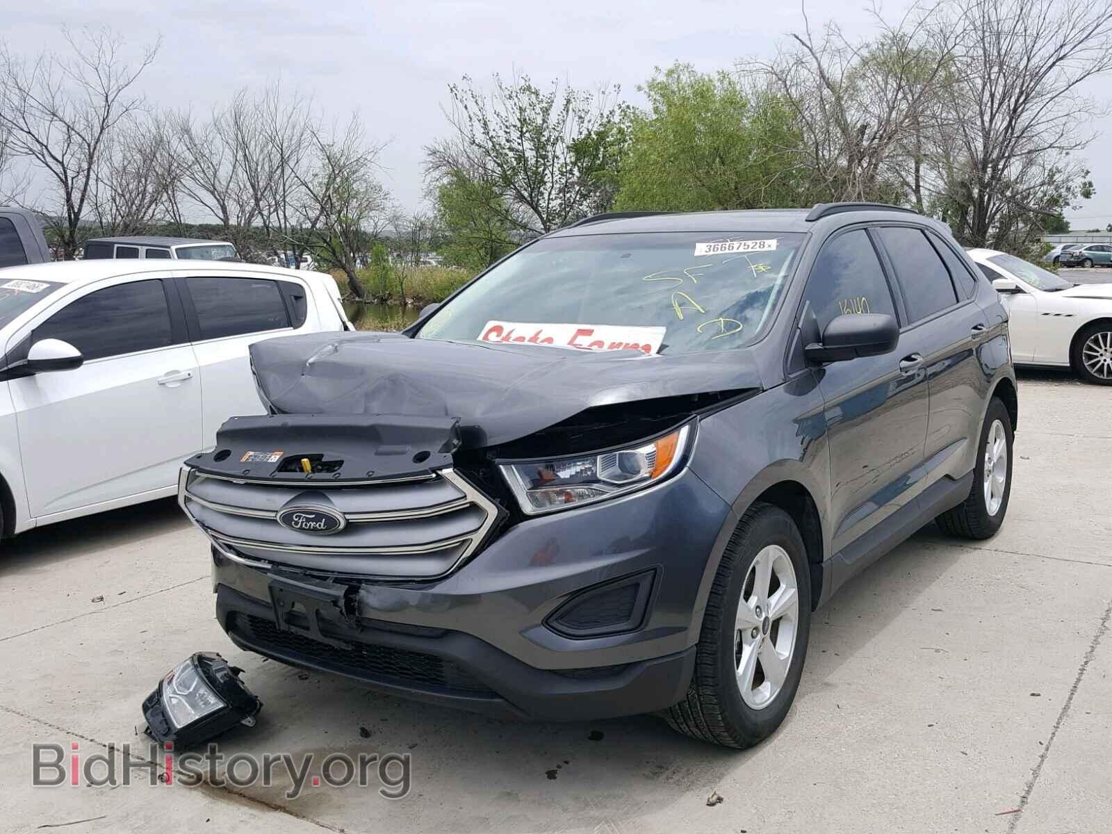 2015 FORD EDGE - VIN: 2FMTK3G86FBC41942 - Фото 2