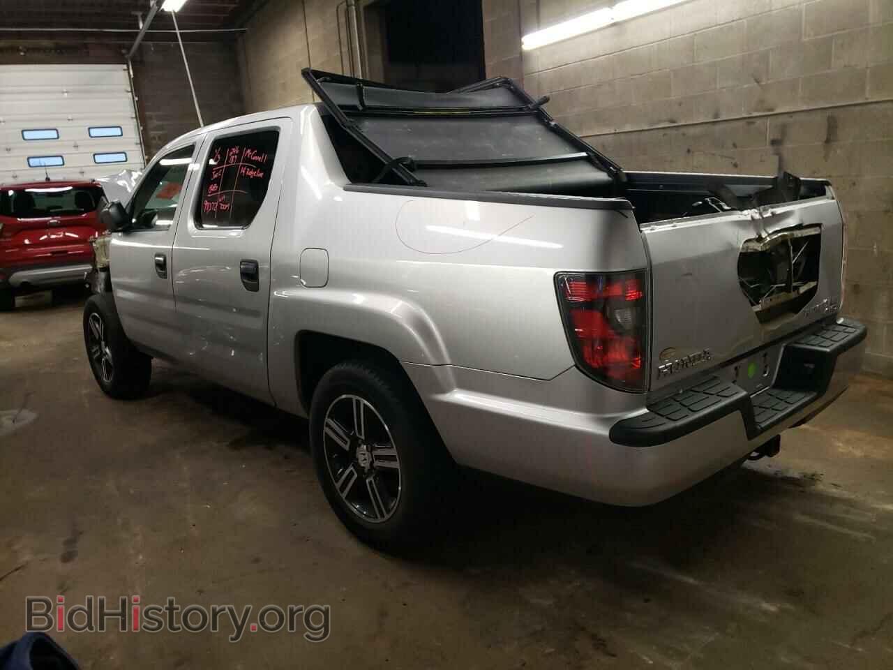 2014 HONDA RIDGELINE - VIN: 5FPYK1F74EB005127 - Фото 2