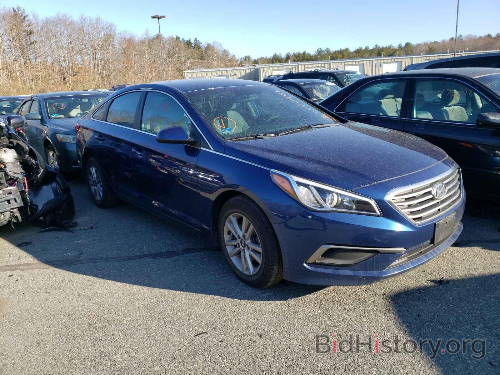 Фотография 5NPE24AF5GH327162 - HYUNDAI SONATA 2016