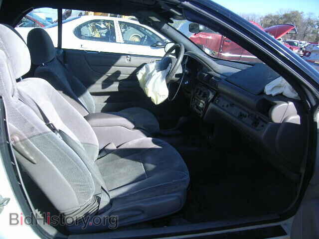 2001 CHRYSLER SEBRING - VIN: 1C3EL45U91N724682 - Фото 5