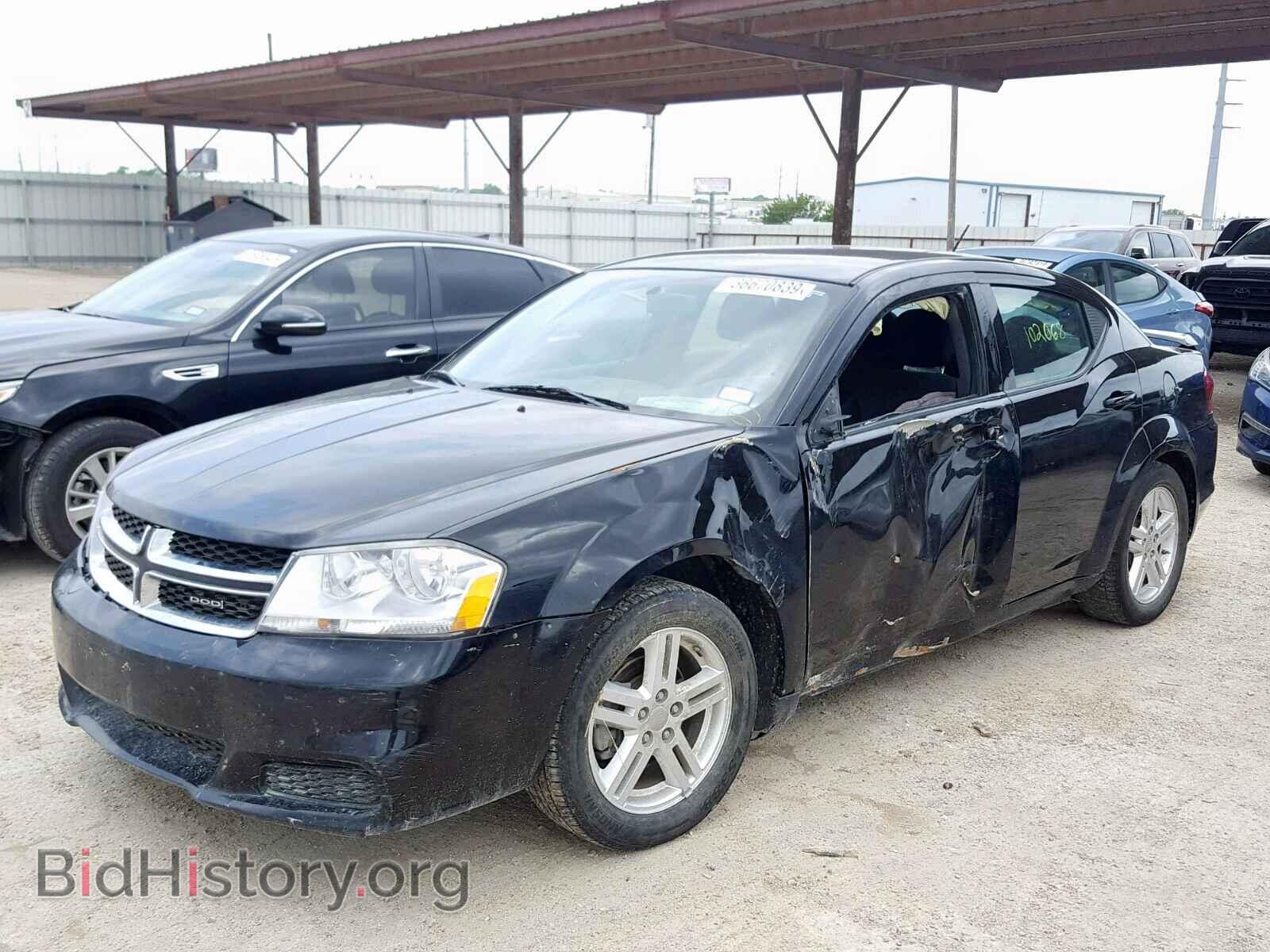 2014 DODGE AVENGER - VIN: 1C3CDZAG0EN219928 - Фото 2