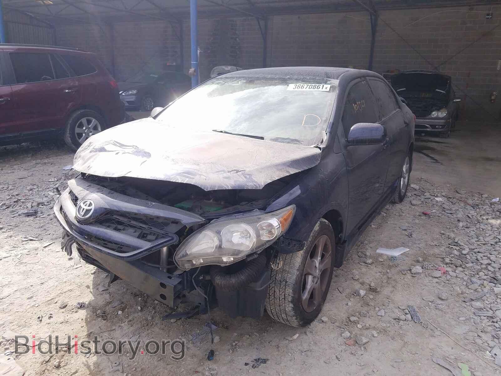 2012 TOYOTA COROLLA - VIN: 2T1BU4EE4CC848613 - Фото 2