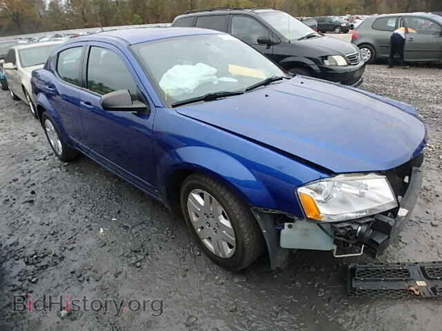 Фотография 1C3CDZABXCN231179 - DODGE AVENGER 2012