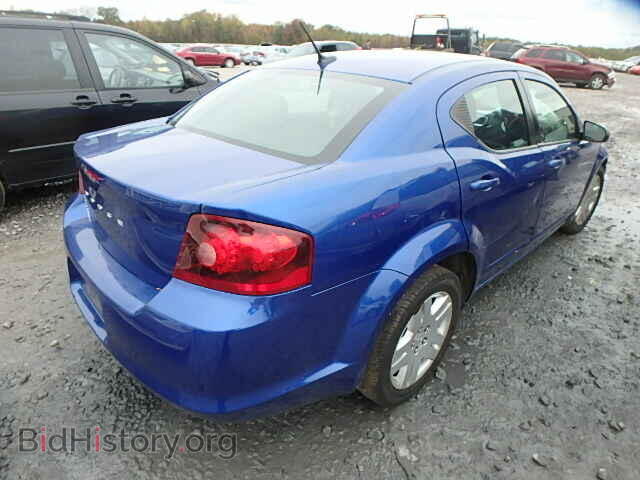 2012 DODGE AVENGER - VIN: 1C3CDZABXCN231179 - Фото 4