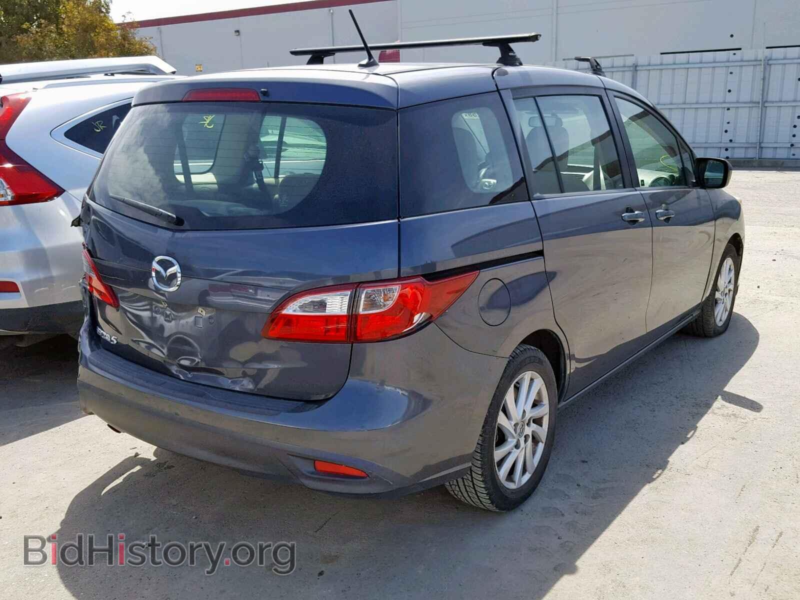 2012 MAZDA 5 - VIN: JM1CW2BL8C0141398 - Фото 4