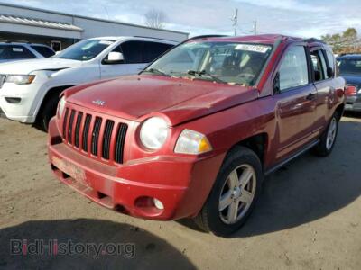 2008 Jeep COMPASS Compass SP, бордовый — VIN 1J8FT47W68D789562, Copart
