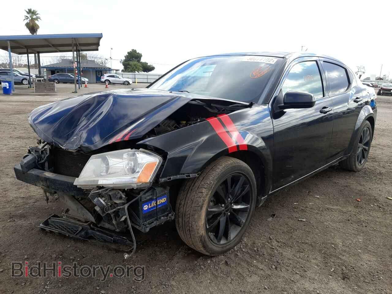 2014 DODGE AVENGER - VIN: 1C3CDZCB6EN121312 - Фото 2