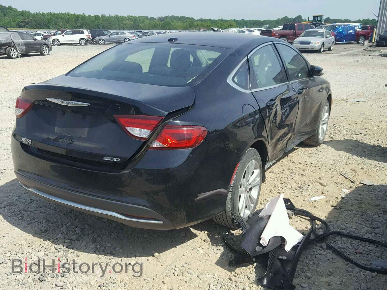 2015 CHRYSLER 200 - VIN: 1C3CCCAB8FN504057 - Photo 4