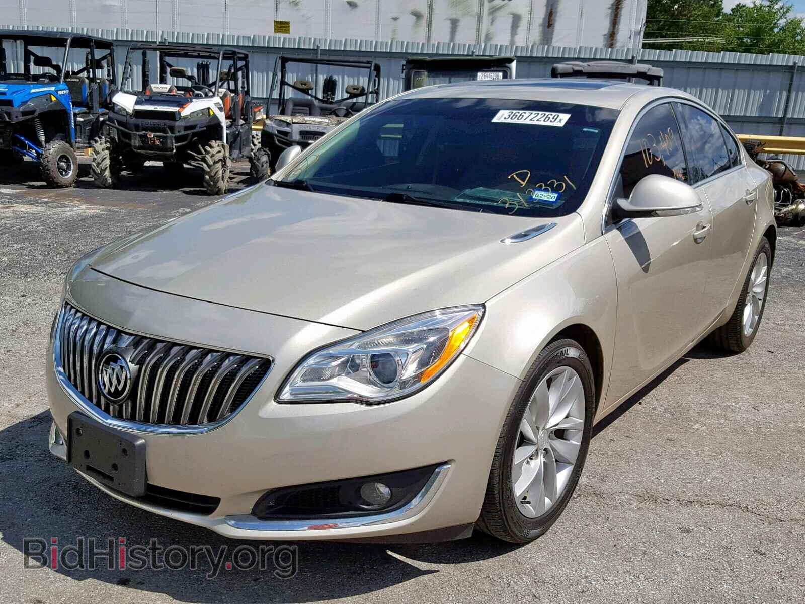 2014 BUICK REGAL - VIN: 2G4GV5EK8E9313331 - Фото 2
