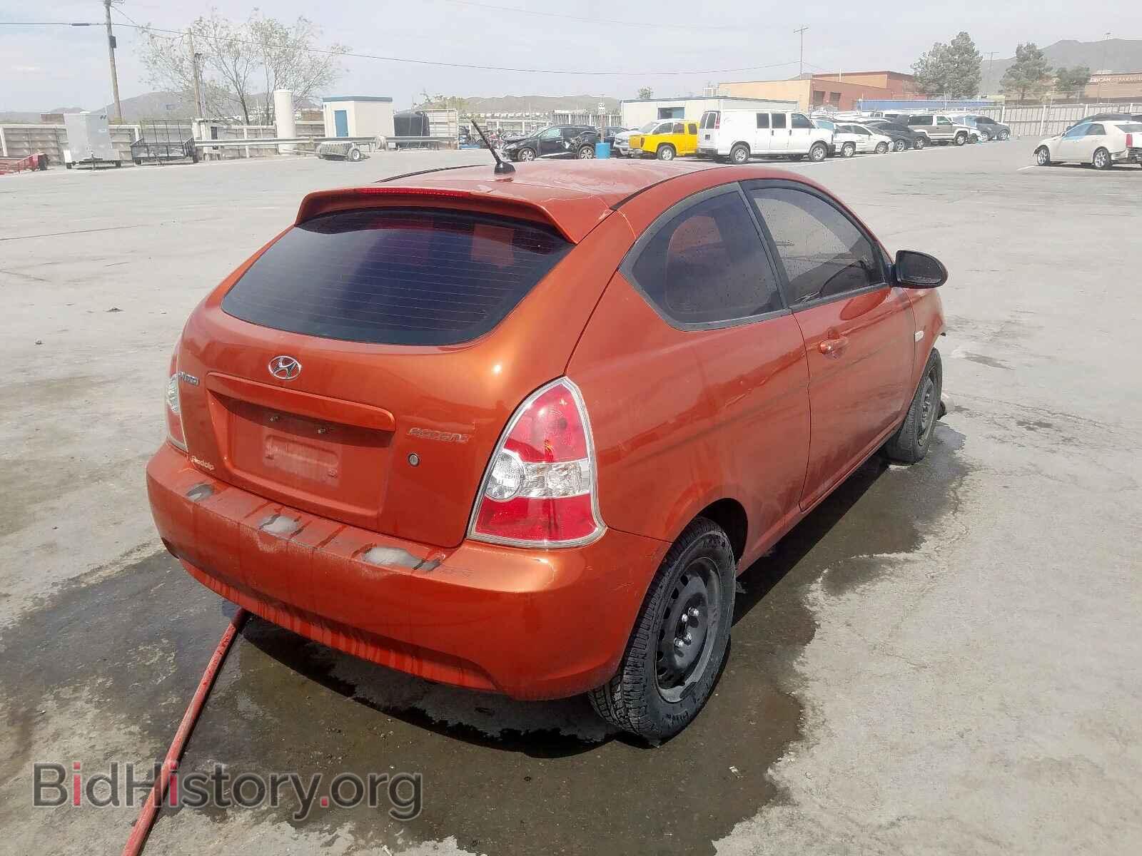 2008 HYUNDAI ACCENT - VIN: KMHCM36C68U061521 - Фото 4