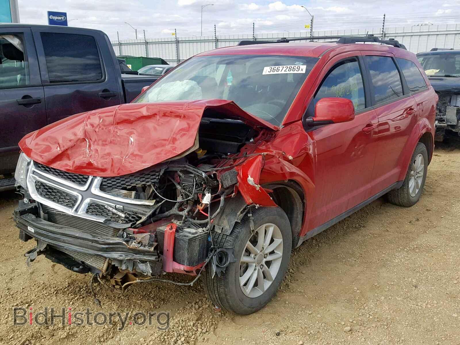 2017 DODGE JOURNEY - VIN: 3C4PDDCG8HT604039 - Фото 2