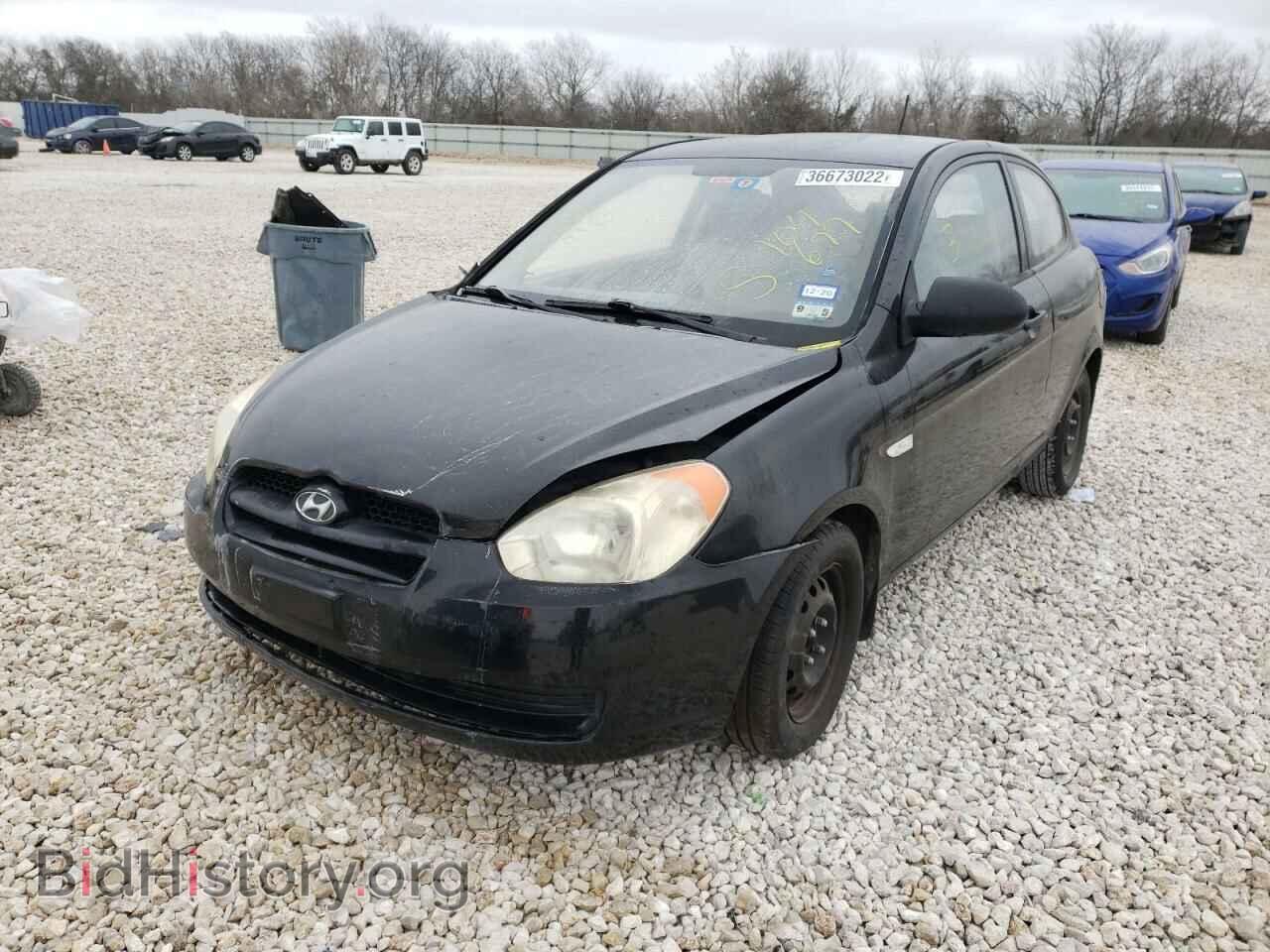 2008 HYUNDAI ACCENT - VIN: KMHCM36C18U104677 - Фото 2