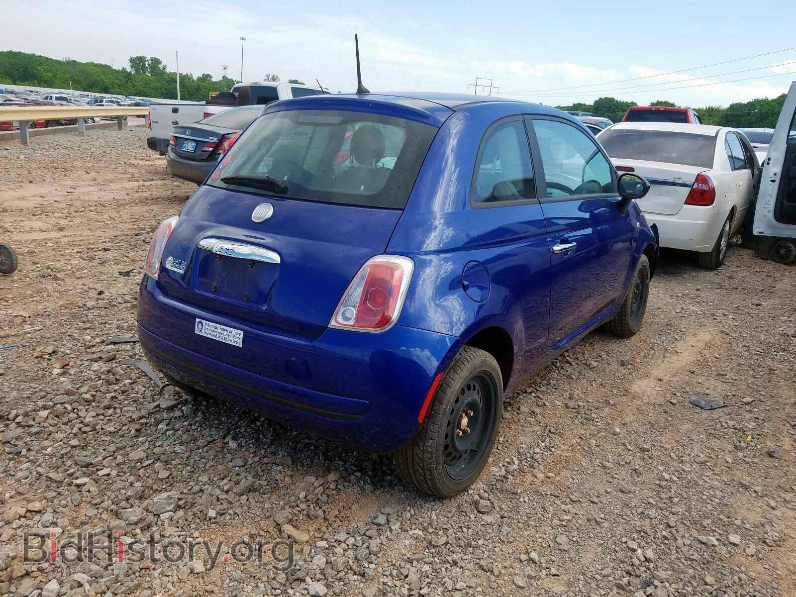 2012 FIAT 500 - VIN: 3C3CFFAR9CT108866 - Фото 4