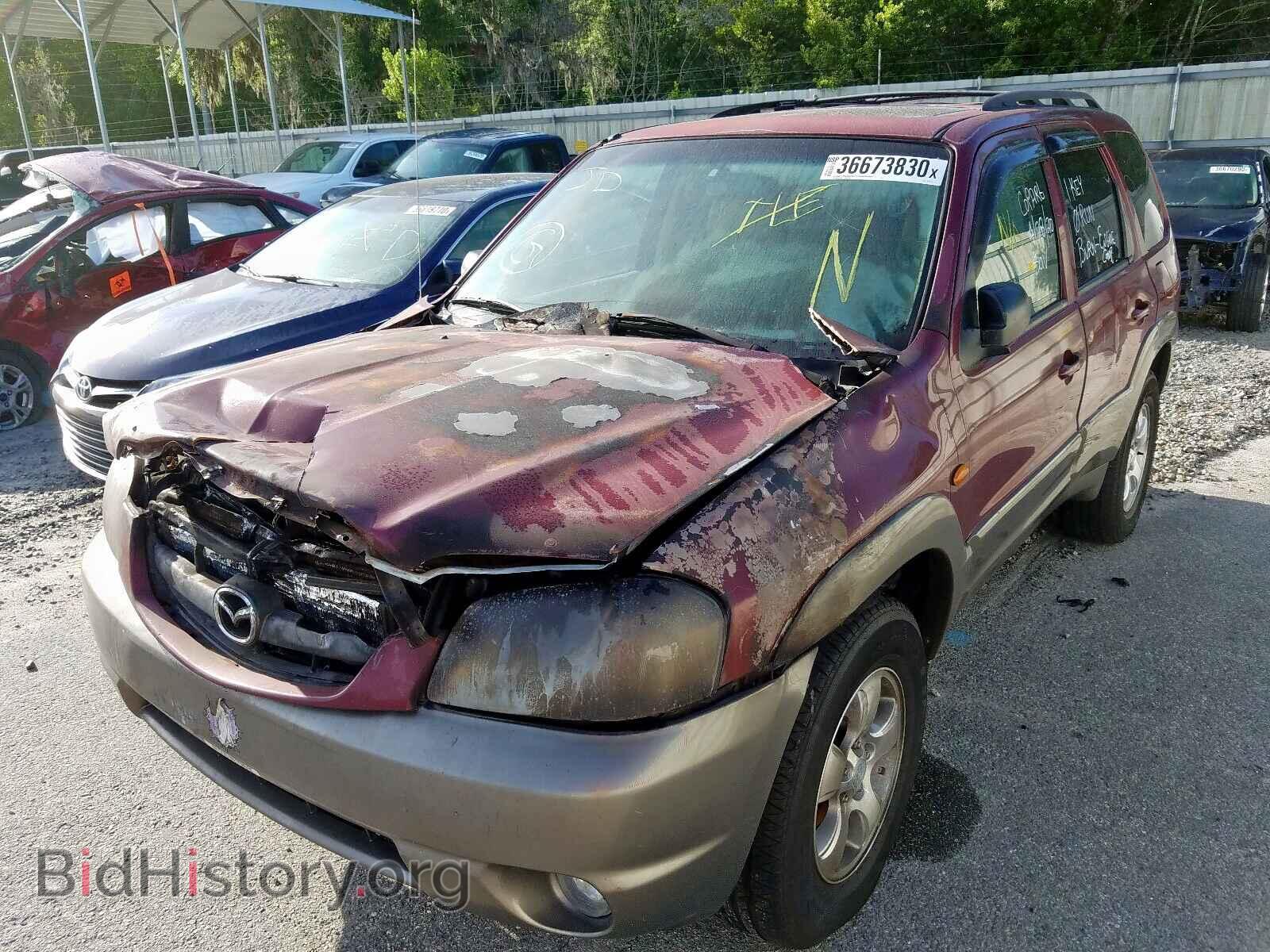 2003 MAZDA TRIBUTE - VIN: 4F2CZ061X3KM35152 - Фото 2