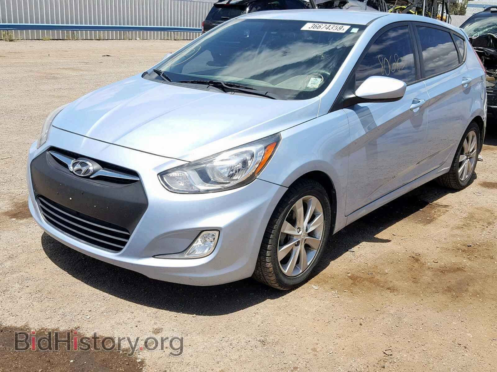 2012 HYUNDAI ACCENT - VIN: KMHCU5AE9CU001858 - Фото 2