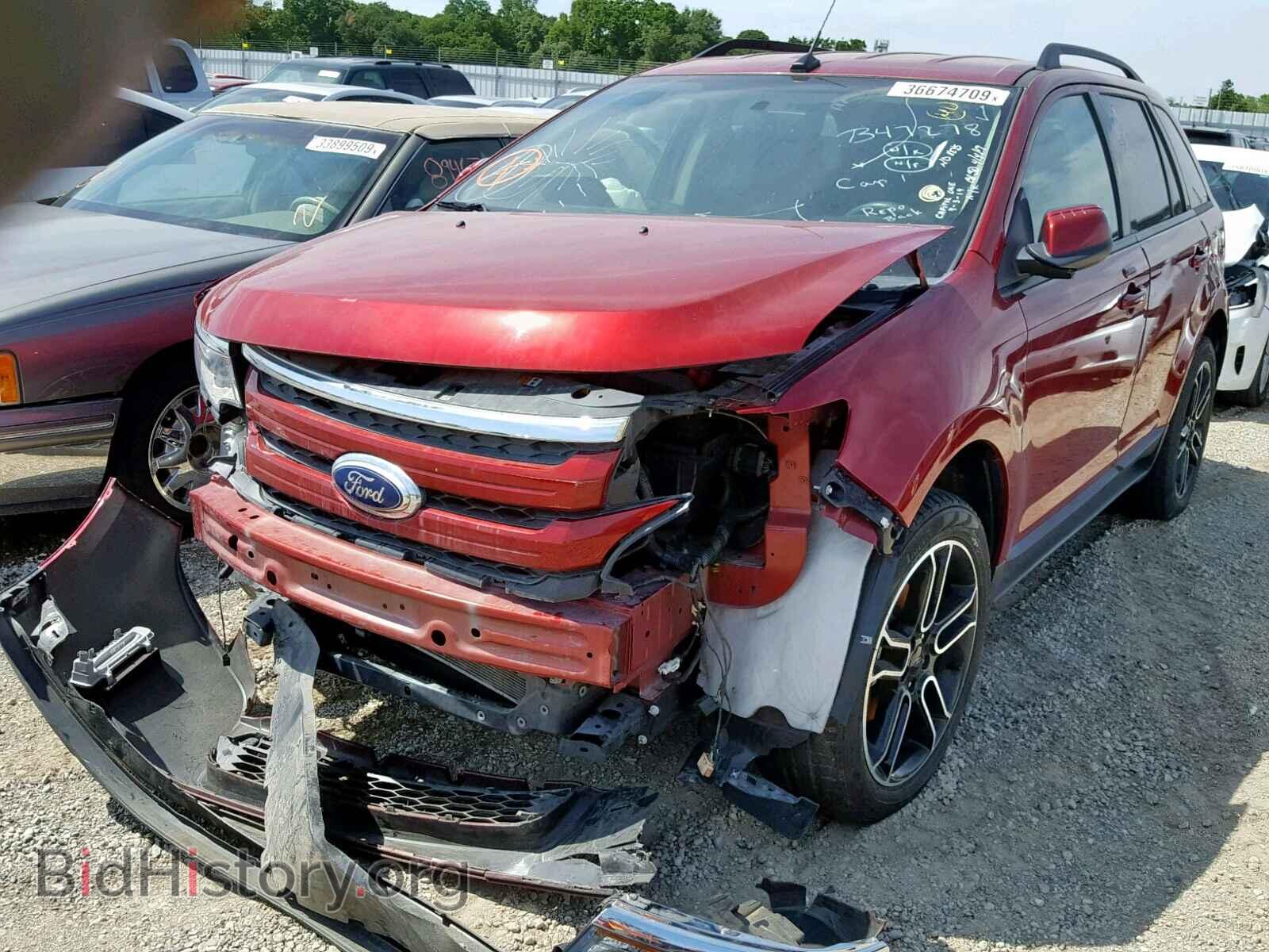 2014 FORD EDGE SEL - VIN: 2FMDK3J95EBB47278 - Photo 2