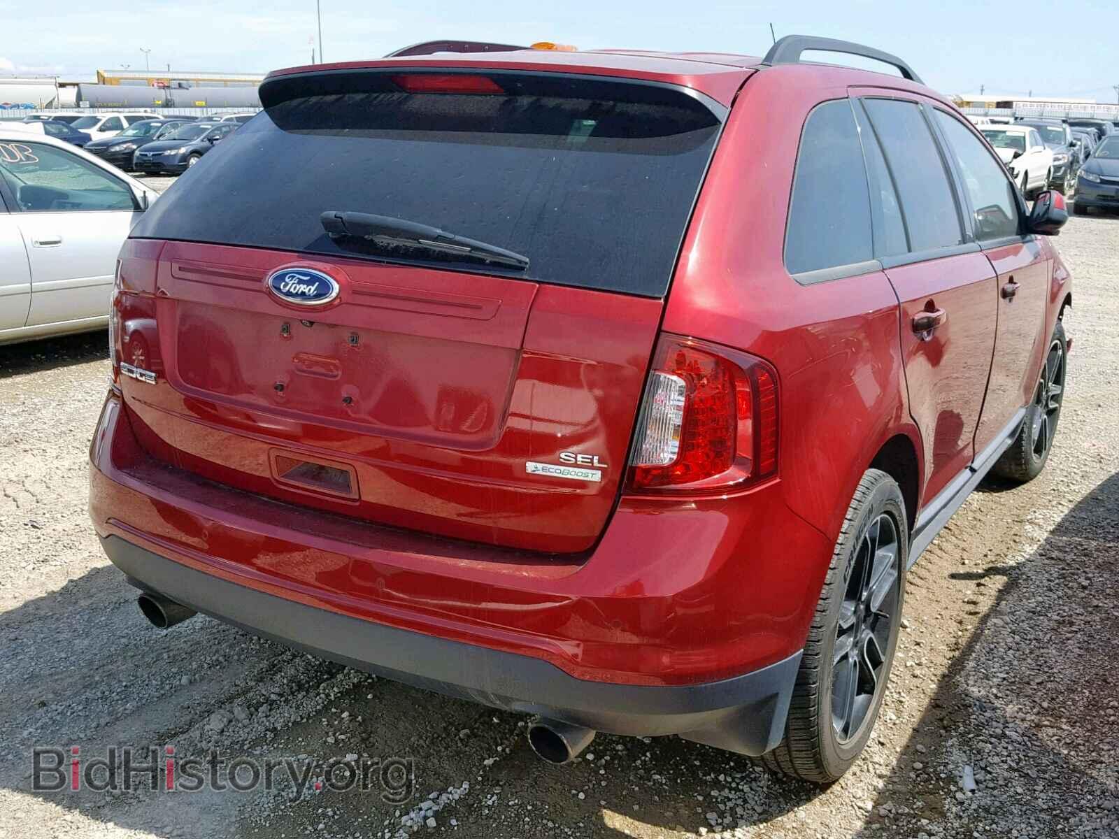 2014 FORD EDGE SEL - VIN: 2FMDK3J95EBB47278 - Photo 4