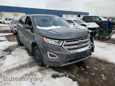2015 Ford EDGE Edge SEL, серый — VIN 2FMTK4J93FBB23774, Copart