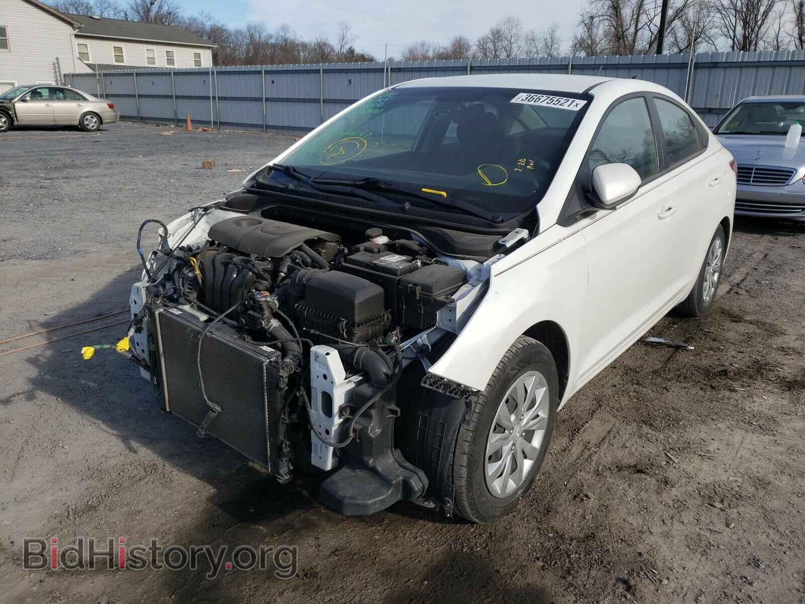 2018 HYUNDAI ACCENT - VIN: 3KPC24A37JE014395 - Фото 2