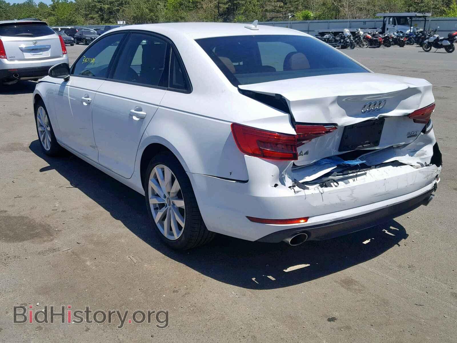 2017 AUDI A4 - VIN: WAUANAF49HN069352 - Фото 3