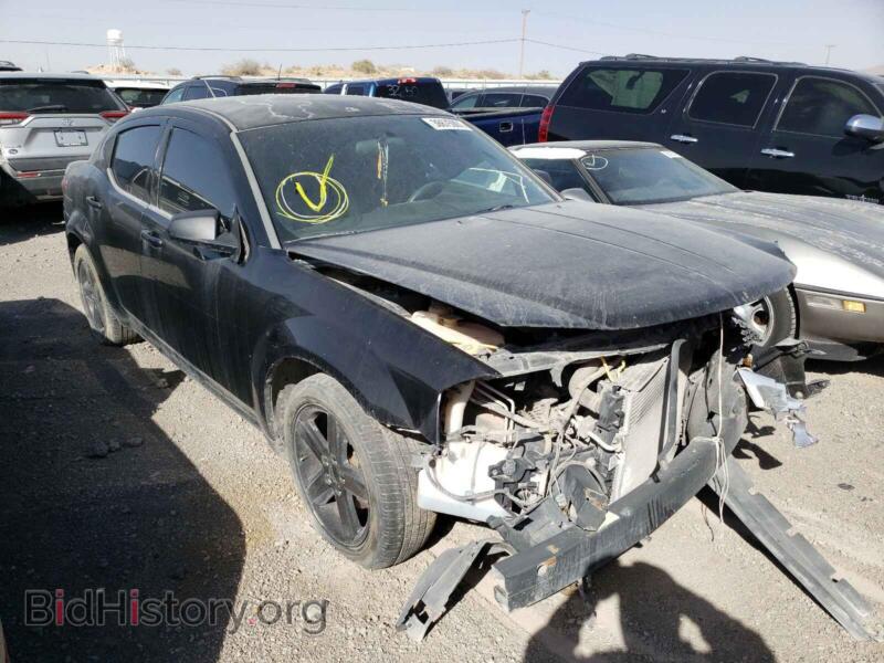 2013 Dodge AVENGER Avenger SE (VIN 1C3CDZAB4DN534654) — photo 1 of 2, Copart, damage: front end