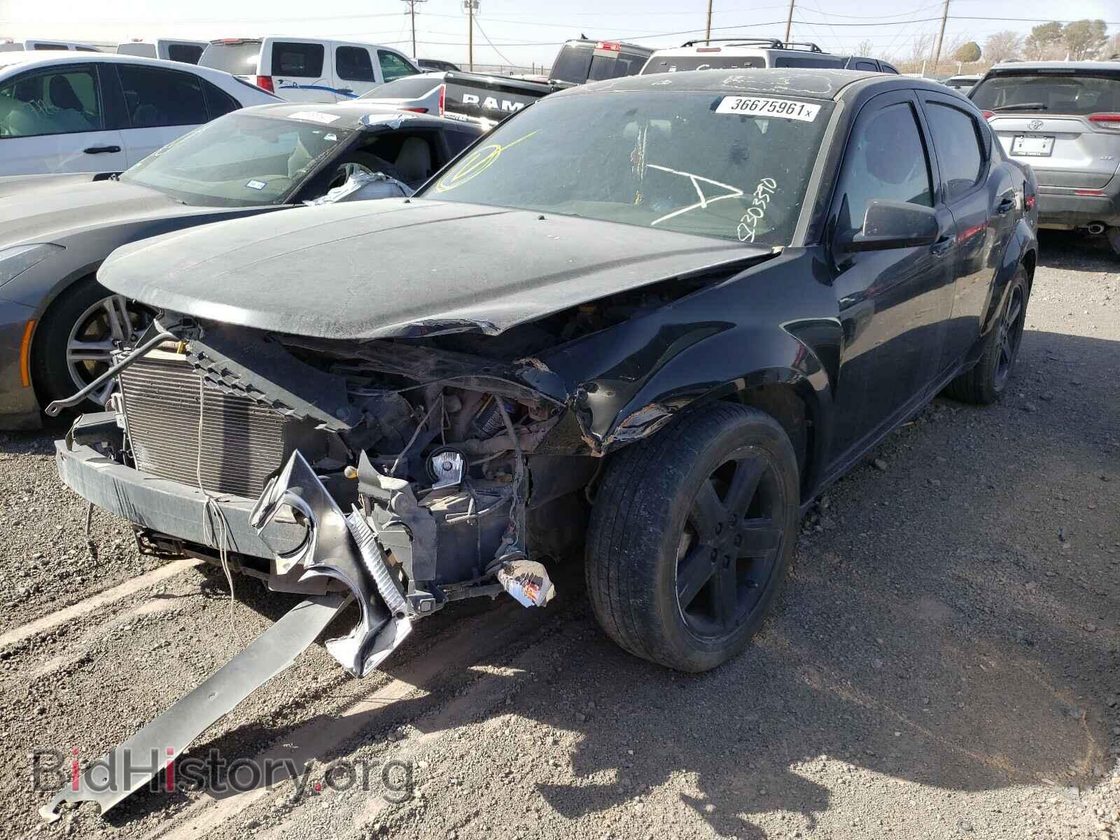 2013 DODGE AVENGER - VIN: 1C3CDZAB4DN534654 - Фото 2