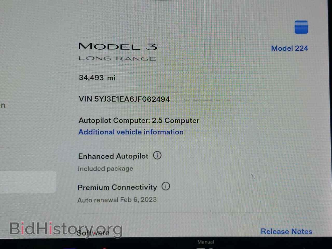 2018 TESLA MODEL 3 - VIN: 5YJ3E1EA6JF062494 - Фото 9