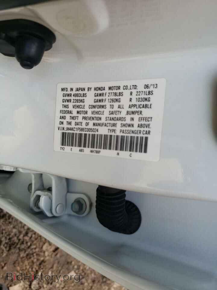 2014 ACURA RLX - VIN: JH4KC1F58EC005024 - Фото 10