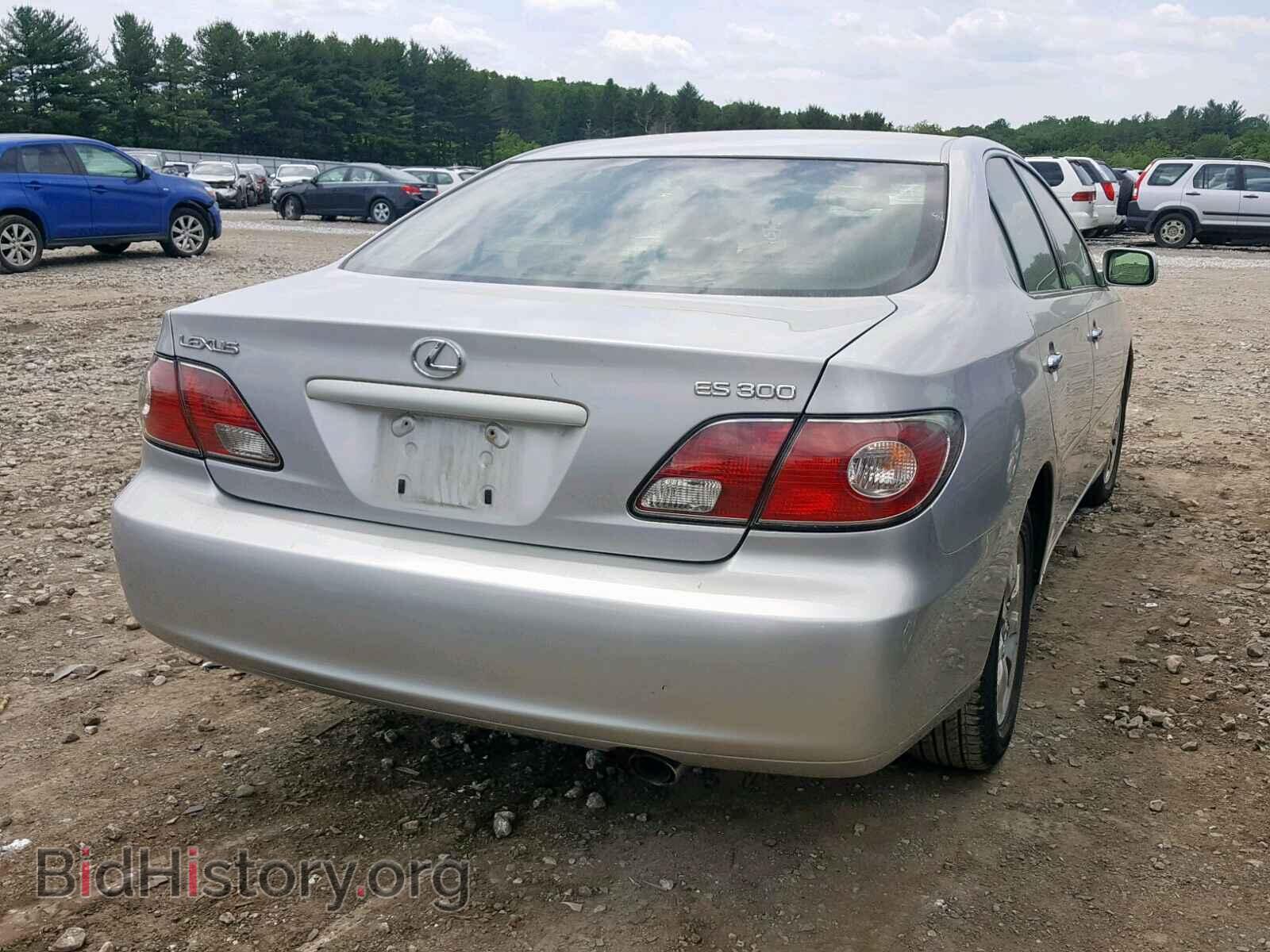 2003 LEXUS ES300 - VIN: JTHBF30G730098646 - Фото 4