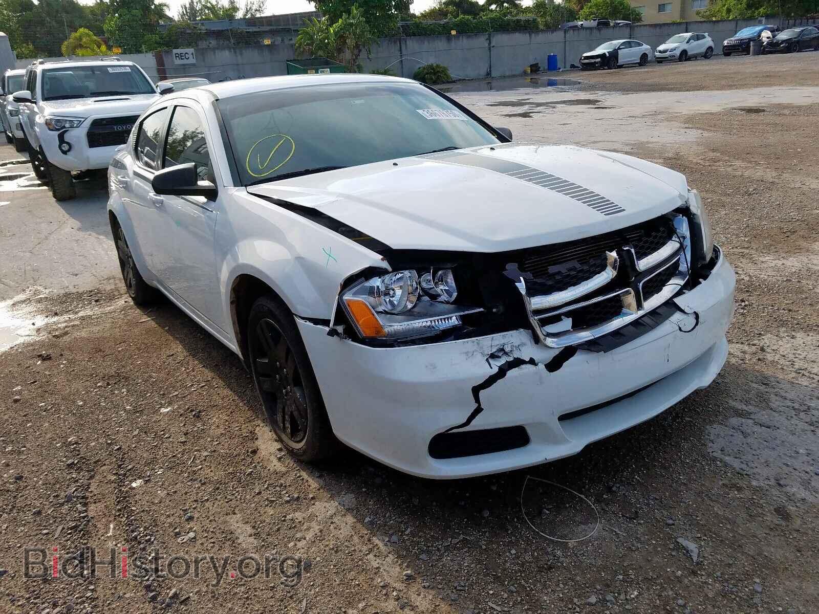 Фотография 1C3CDZAB3EN125885 - DODGE AVENGER 2014
