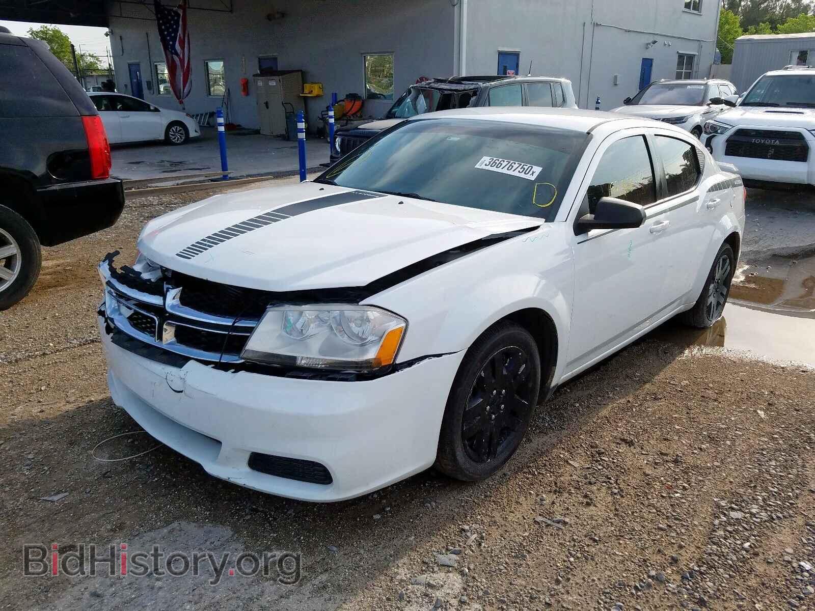 2014 DODGE AVENGER - VIN: 1C3CDZAB3EN125885 - Фото 2