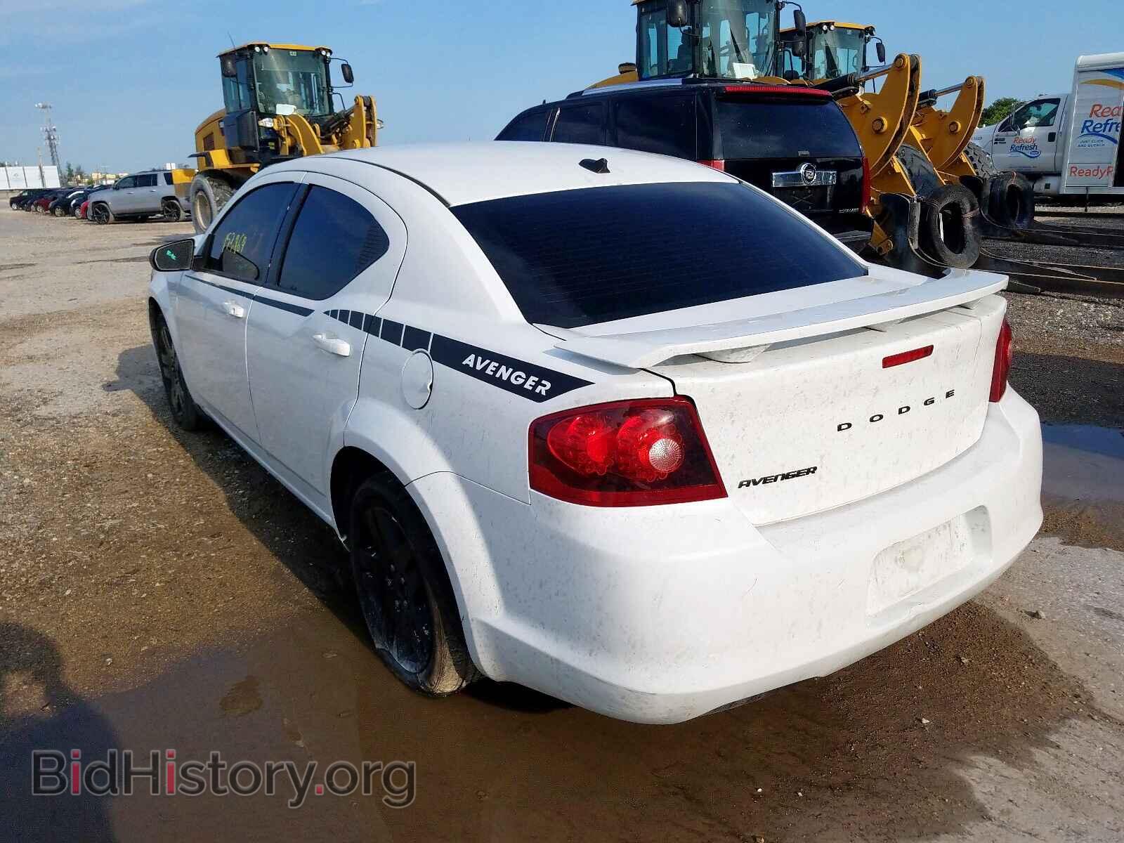 2014 DODGE AVENGER - VIN: 1C3CDZAB3EN125885 - Фото 3