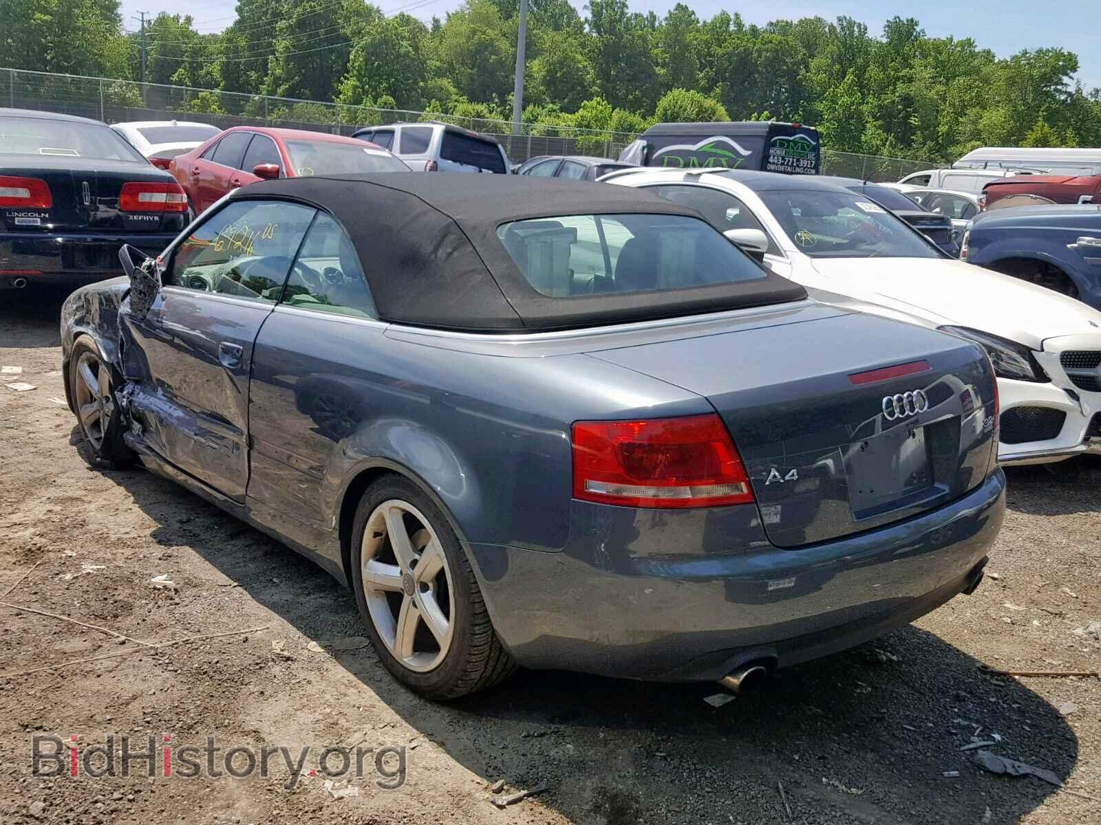 2007 AUDI A4 - VIN: WAUDH48H67K023497 - Фото 3