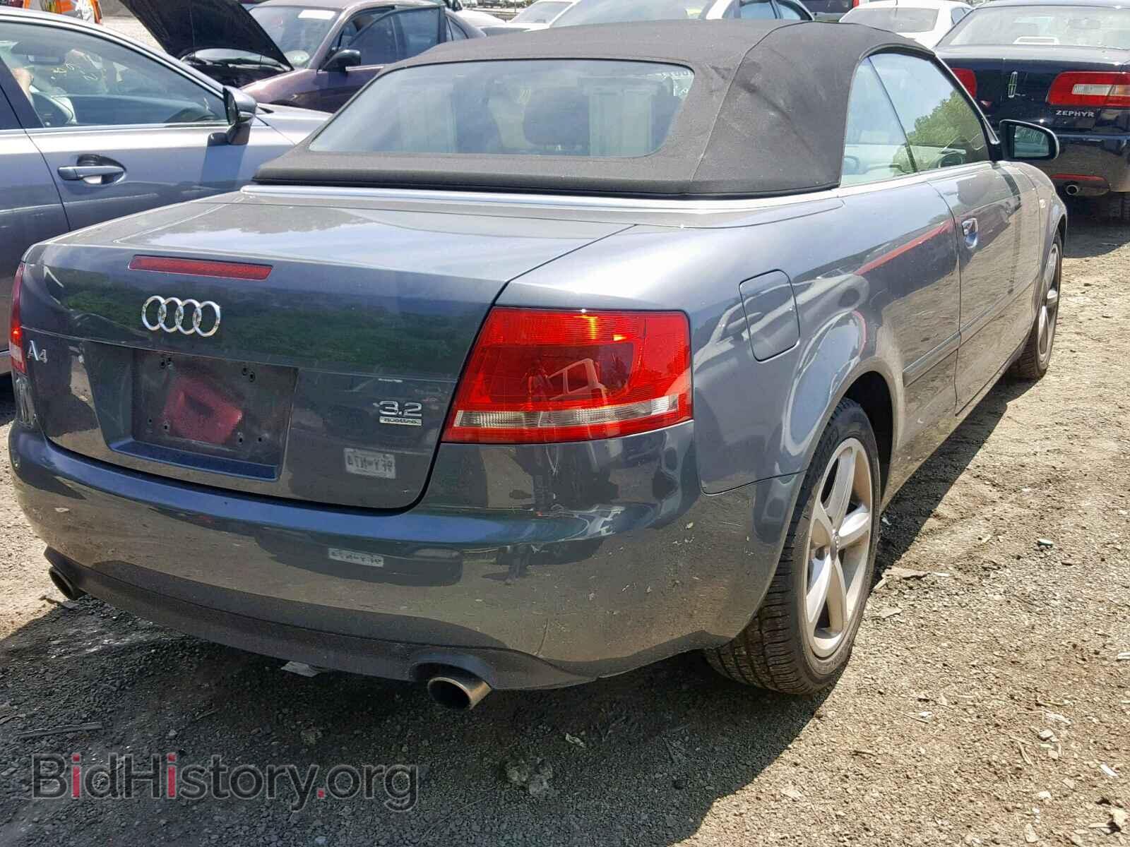 2007 AUDI A4 - VIN: WAUDH48H67K023497 - Фото 4