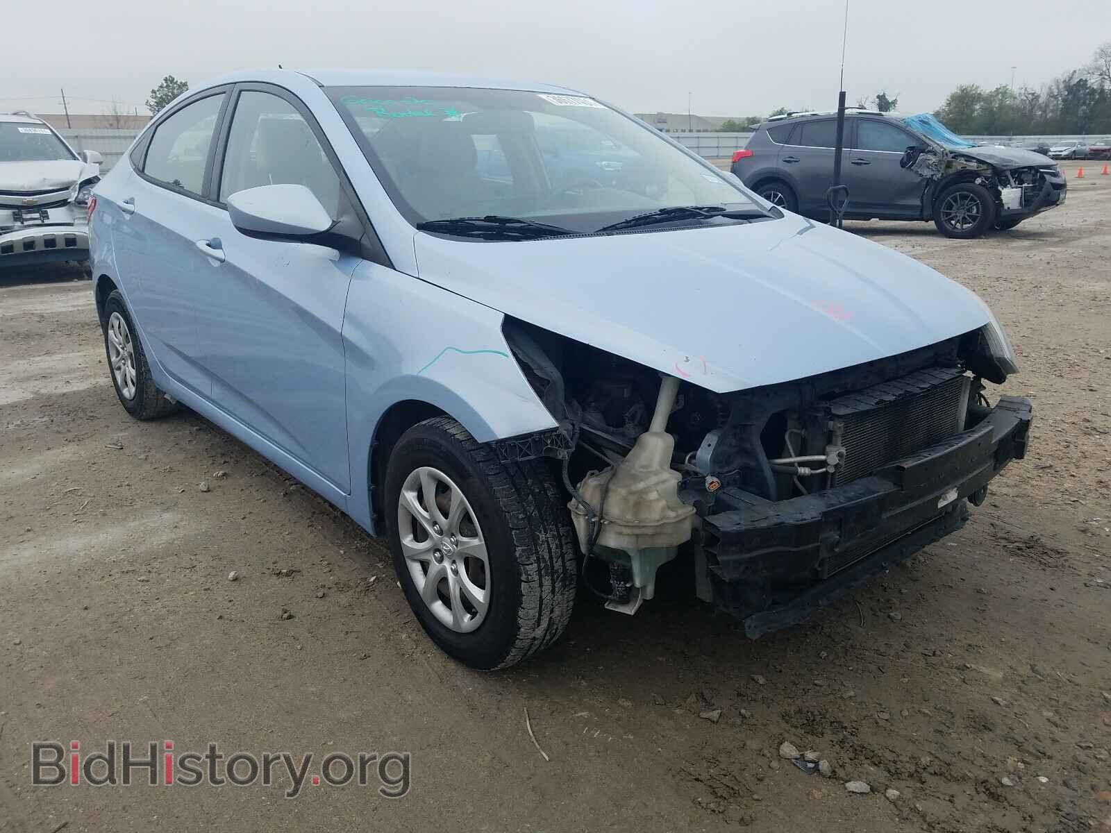 Photo KMHCT4AE4DU534702 - HYUNDAI ACCENT 2013