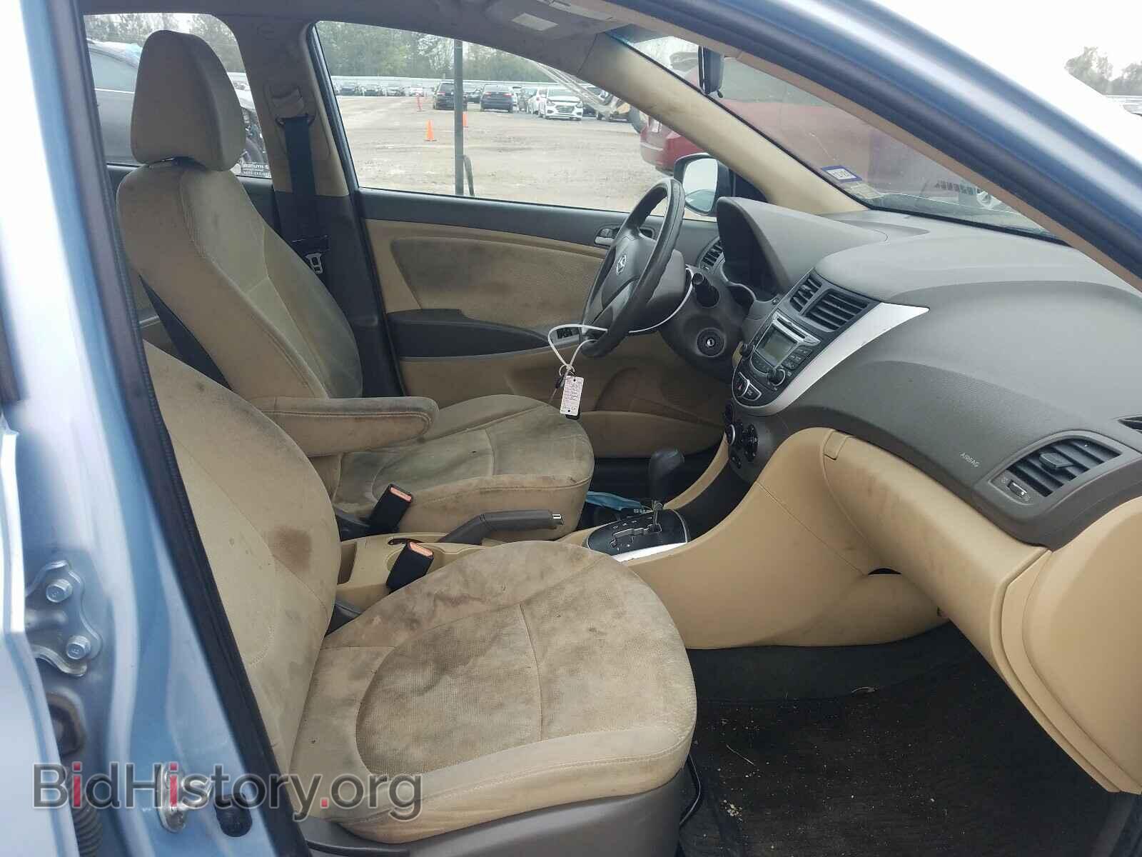 2013 HYUNDAI ACCENT - VIN: KMHCT4AE4DU534702 - Фото 5