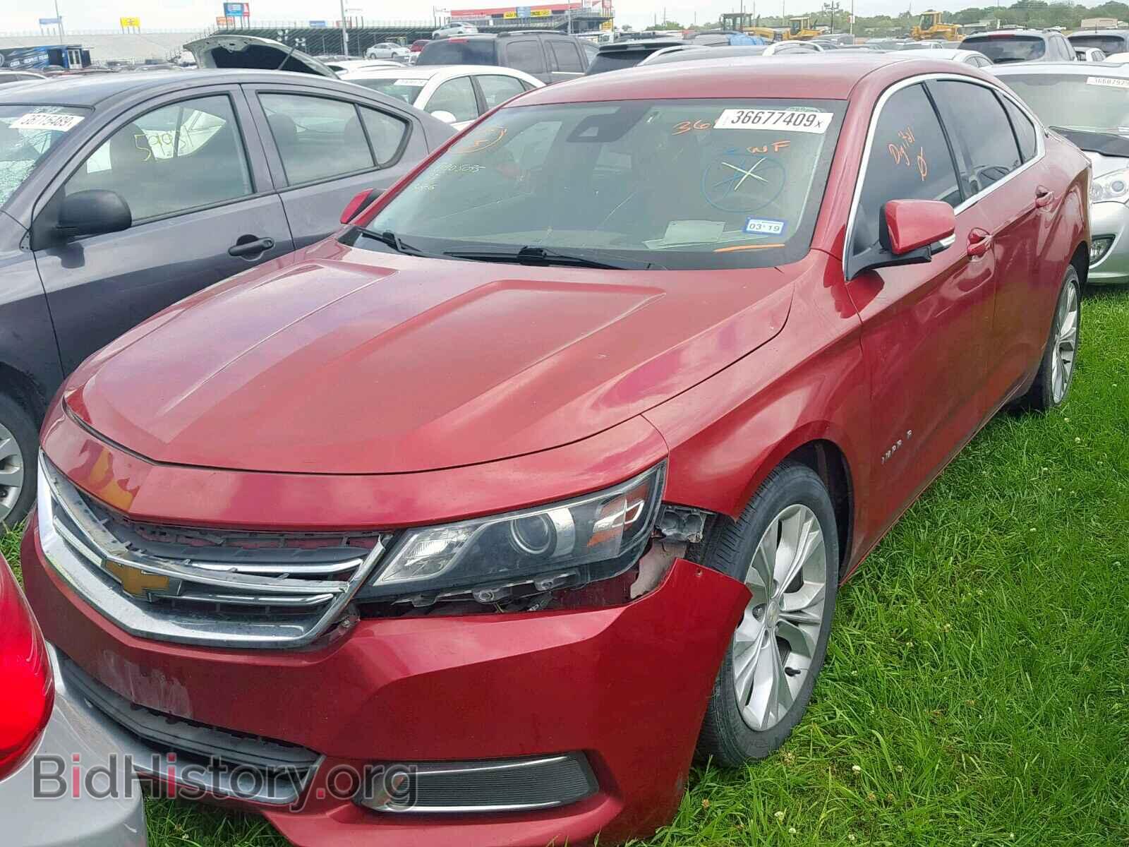 2014 CHEVROLET IMPALA - VIN: 1G1125S39EU113666 - Фото 2