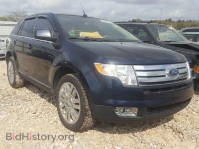 2009 Ford EDGE Edge Limit, синий — VIN 2FMDK39C89BA30235, Copart