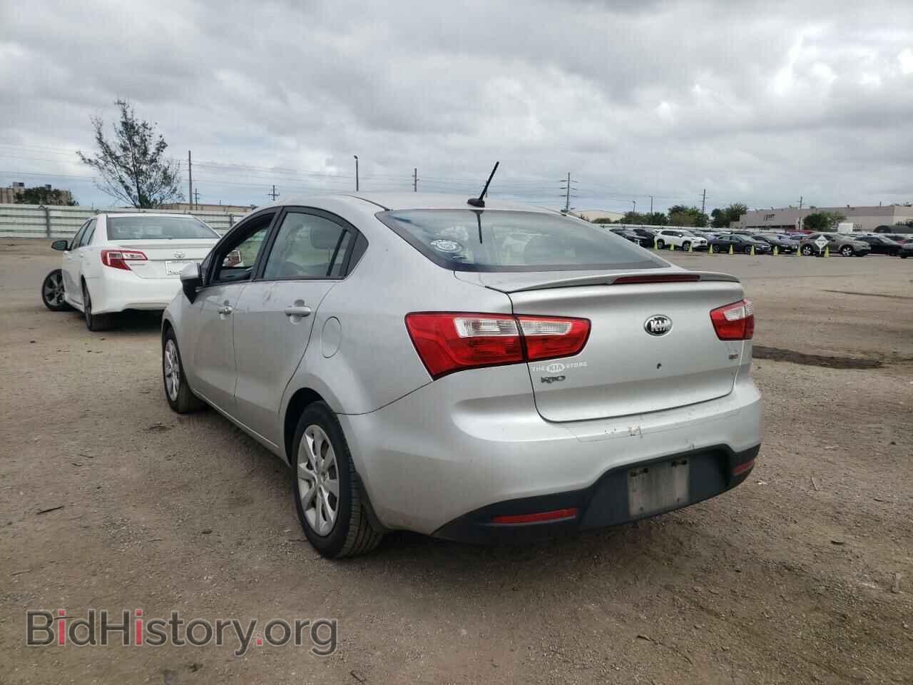 2013 KIA RIO - VIN: KNADM4A36D6219034 - Фото 3