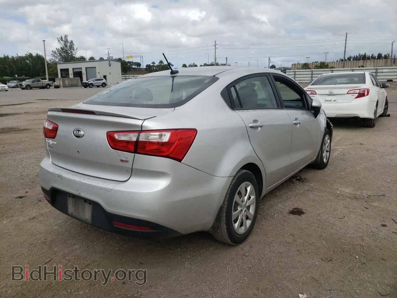 2013 KIA RIO - VIN: KNADM4A36D6219034 - Фото 4