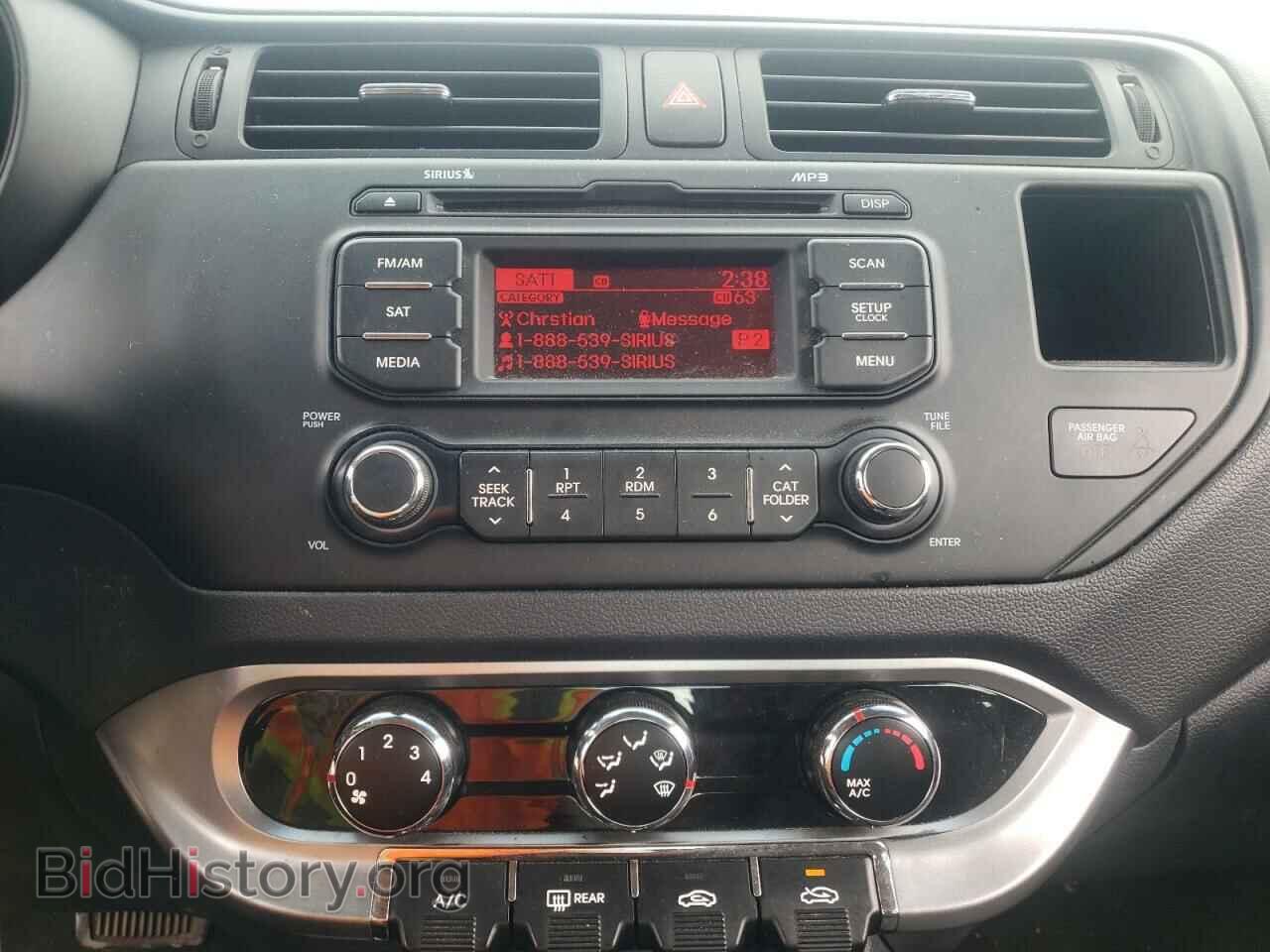2013 KIA RIO - VIN: KNADM4A36D6219034 - Фото 9