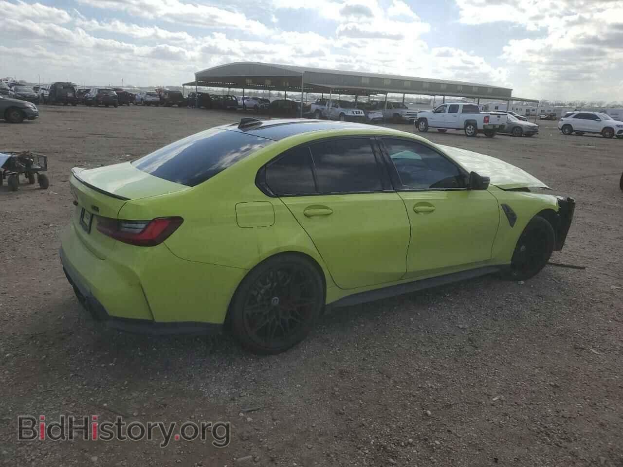 2022 BMW M3 - VIN: WBS43AY09NFN08404 - Фото 3