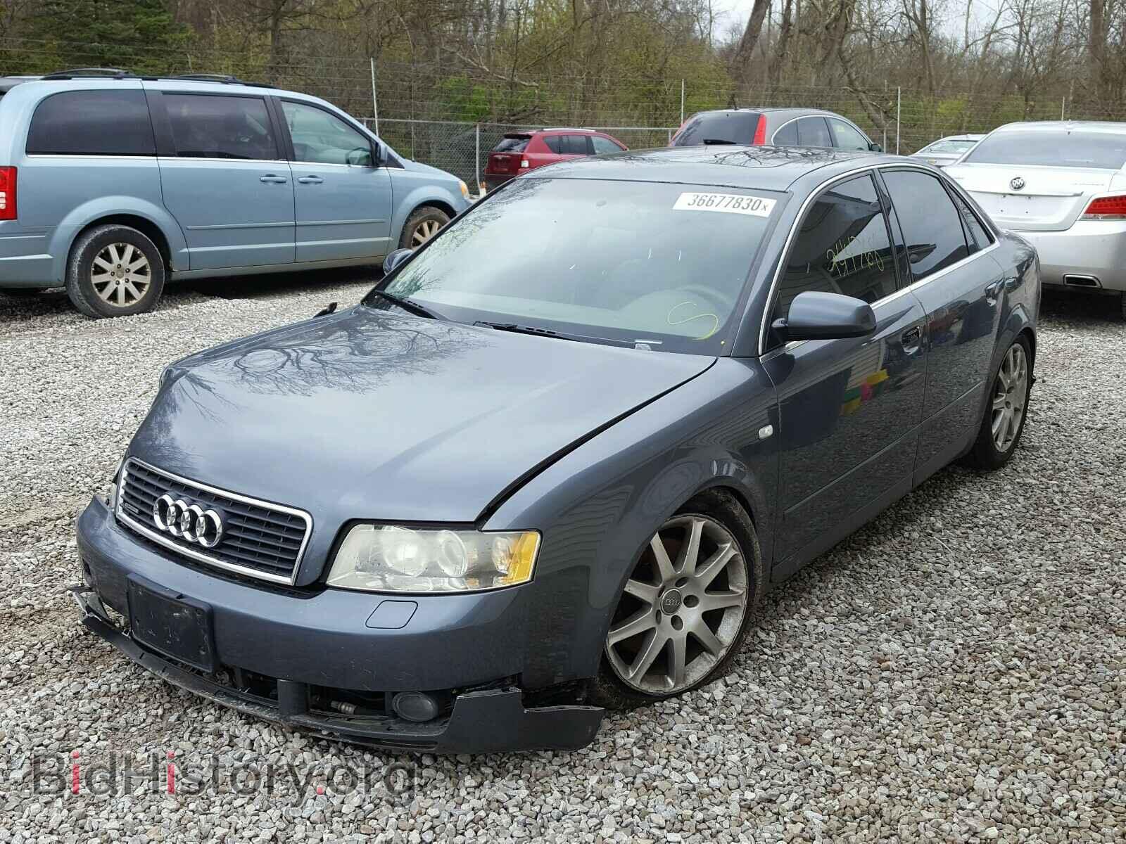 2002 AUDI A4 - VIN: WAULT68E12A154119 - Фото 2