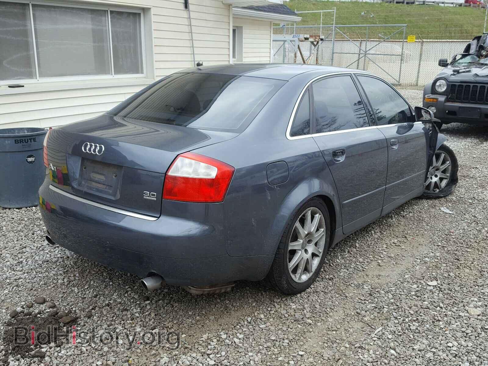 2002 AUDI A4 - VIN: WAULT68E12A154119 - Фото 4