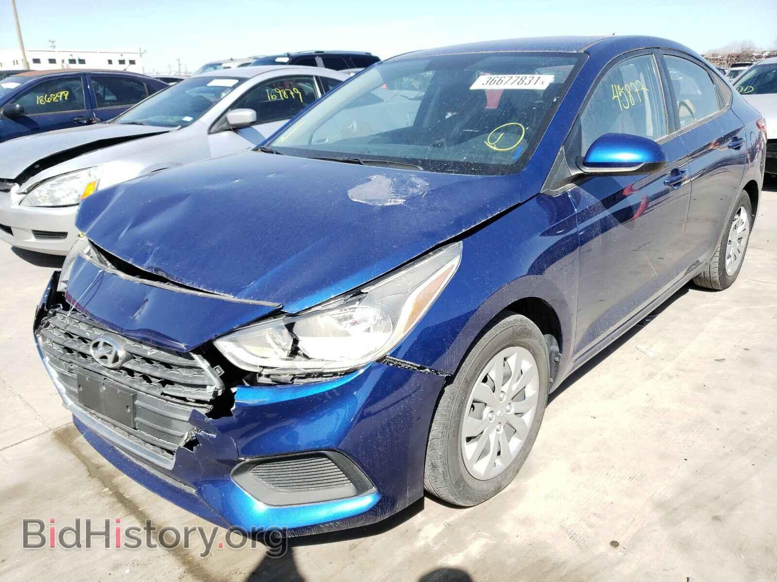 2018 HYUNDAI ACCENT - VIN: 3KPC24A37JE021699 - Фото 2