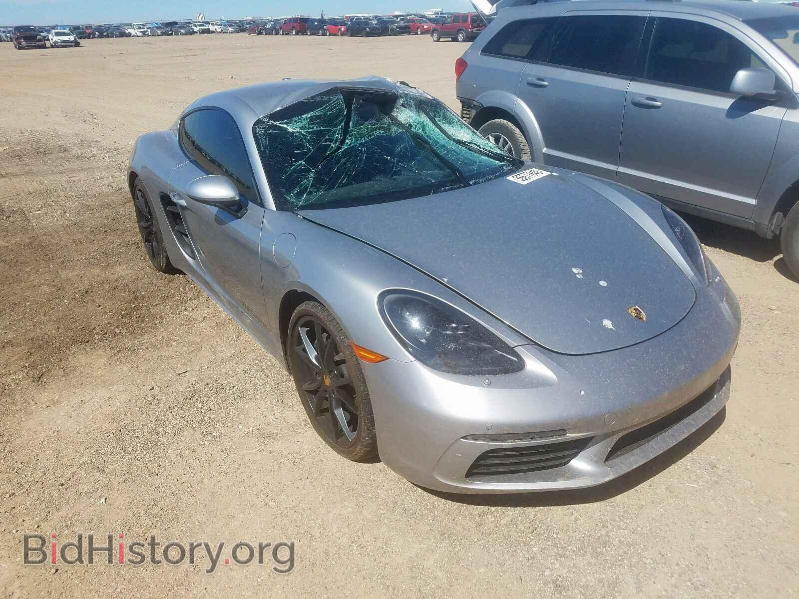 Фотография WP0AA2A81JK261399 - PORSCHE CAYMAN 2018