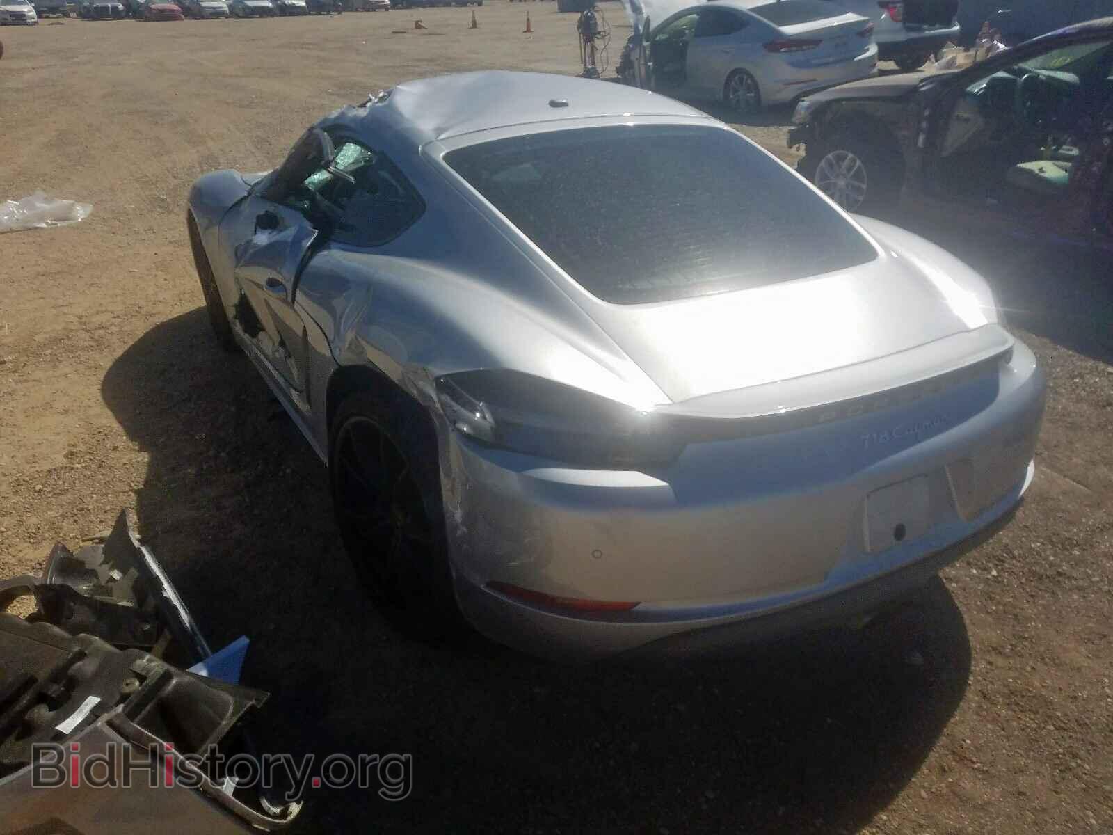 2018 PORSCHE CAYMAN - VIN: WP0AA2A81JK261399 - Фото 3