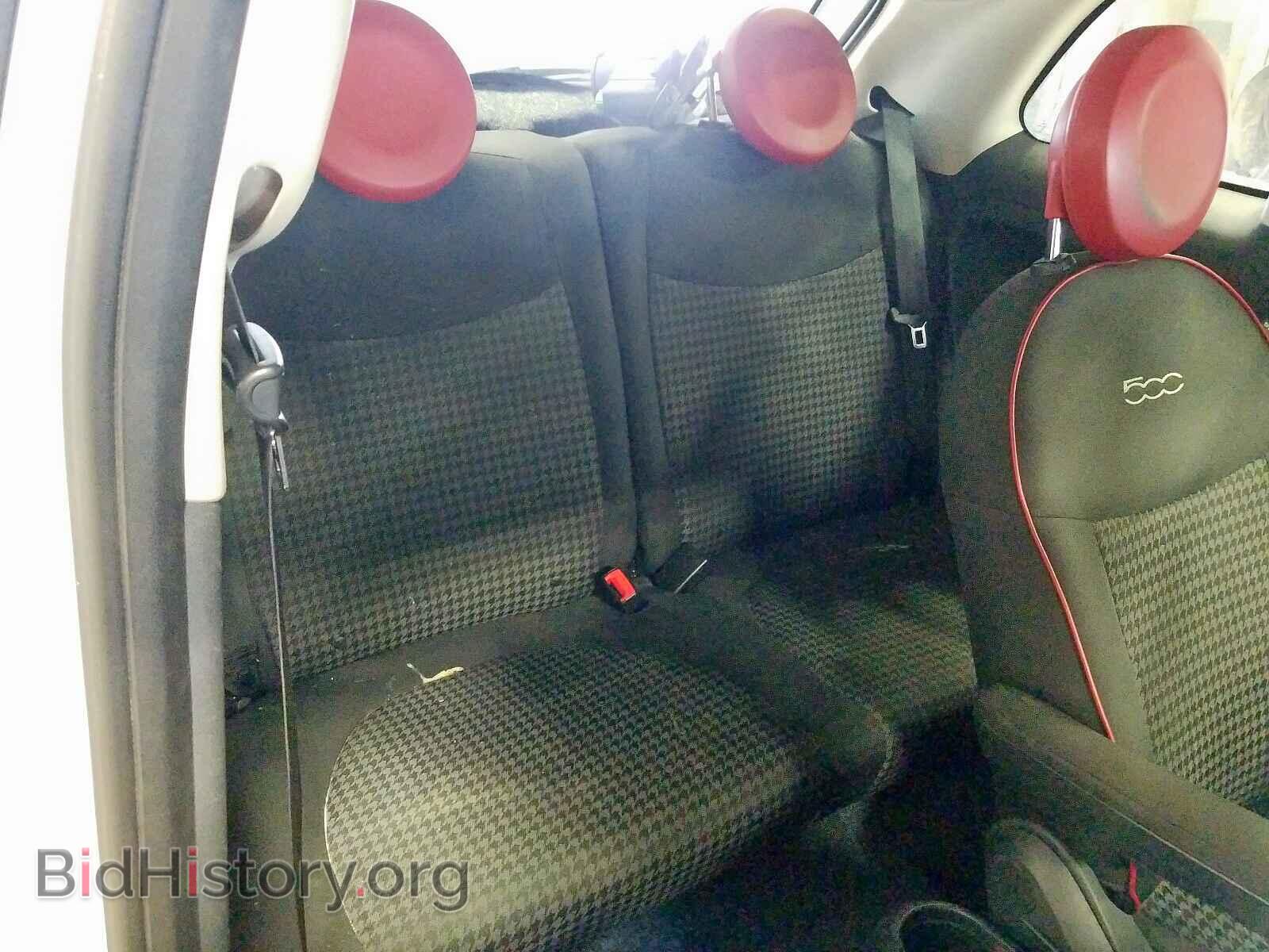 2017 FIAT 500 - VIN: 3C3CFFKR8HT700264 - Фото 6
