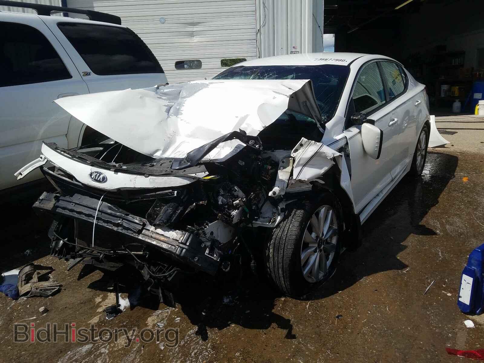 2015 KIA OPTIMA - VIN: KNAGM4A74F5614595 - Фото 2