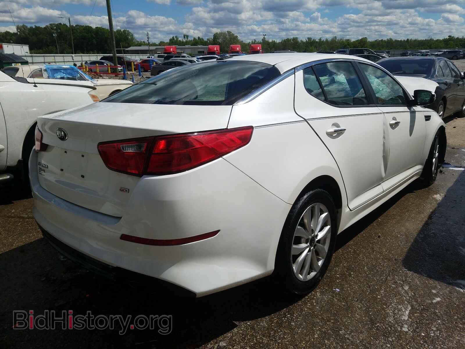 2015 KIA OPTIMA - VIN: KNAGM4A74F5614595 - Фото 4